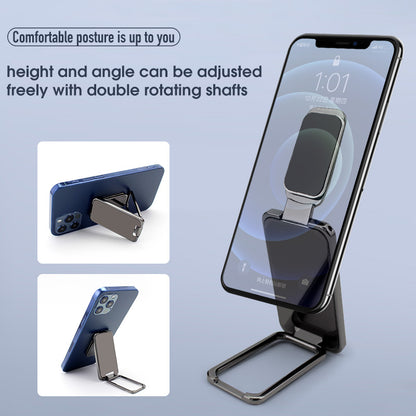 Foldable Phone Holder Ring Stand – Magnetic Desk & Car Mount