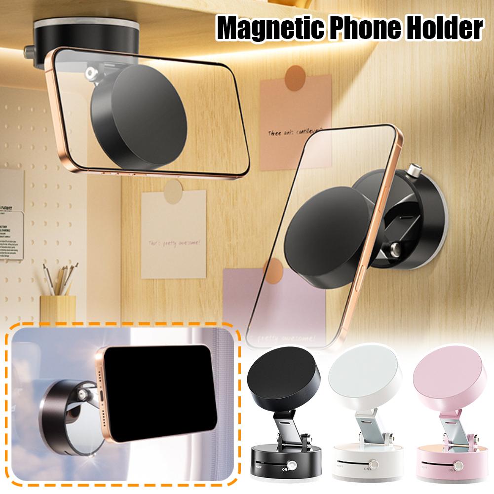 Magnetic Vacuum Car Phone Holder – Hands-Free & Ultra Secure